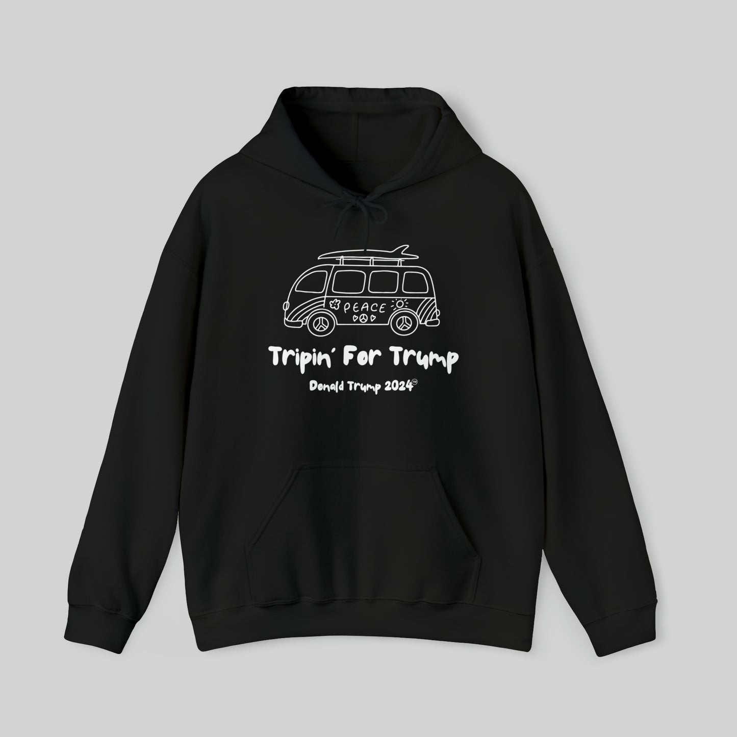 "Trippin' For Trump, Donald Trump 2024" Unisex Hoodie Sweatshirt