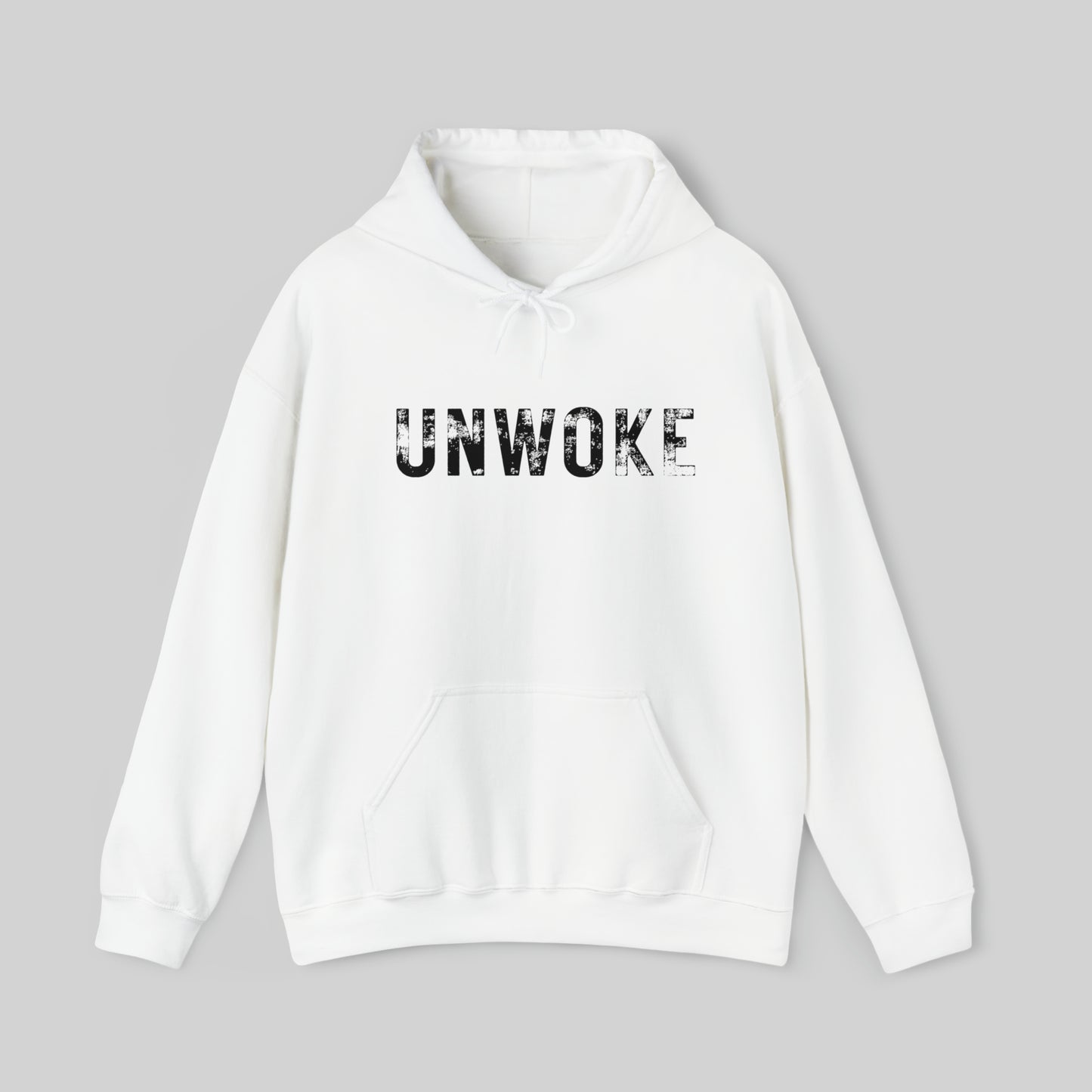 "UNWOKE" Unisex Hoodie Sweatshirt