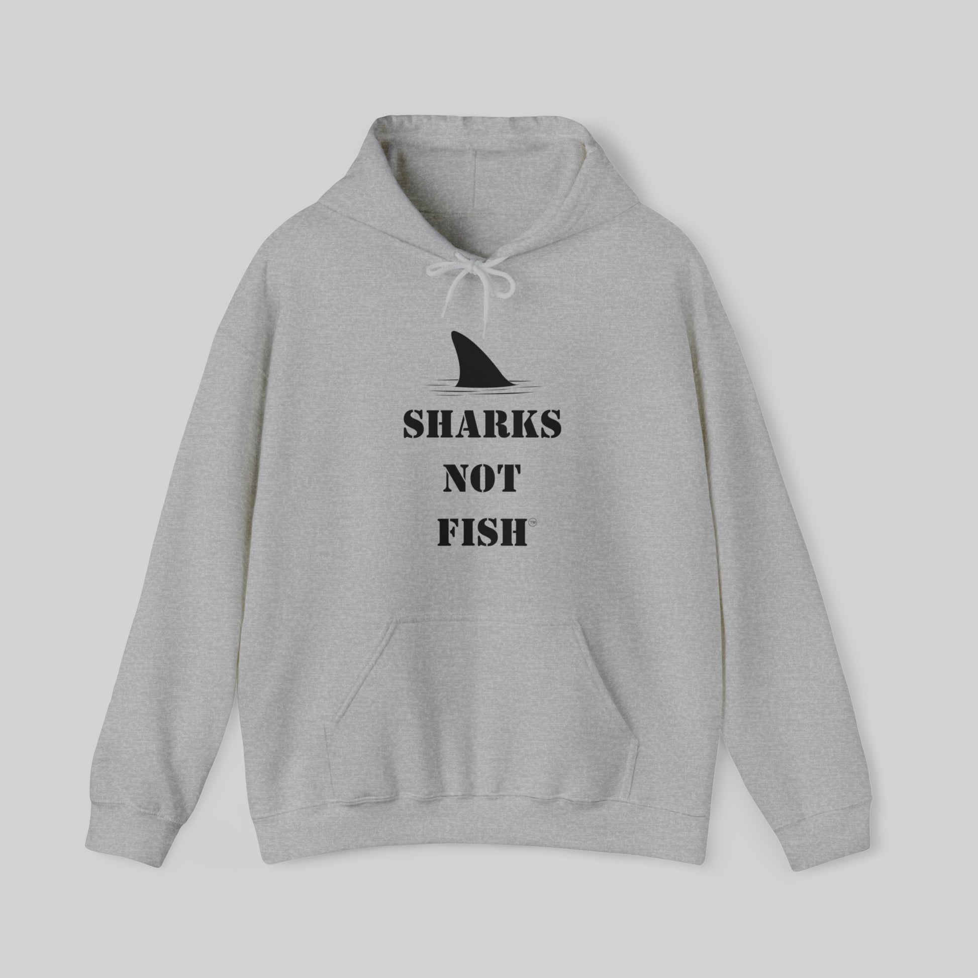 "SHARKS NOT FISH" Unisex Hoodie Sweatshirt