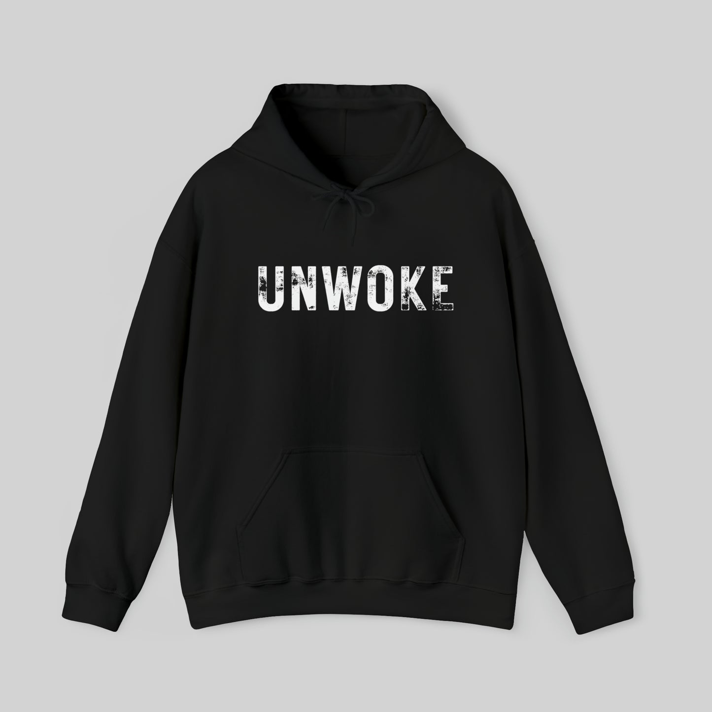 "UNWOKE" Unisex Hoodie Sweatshirt