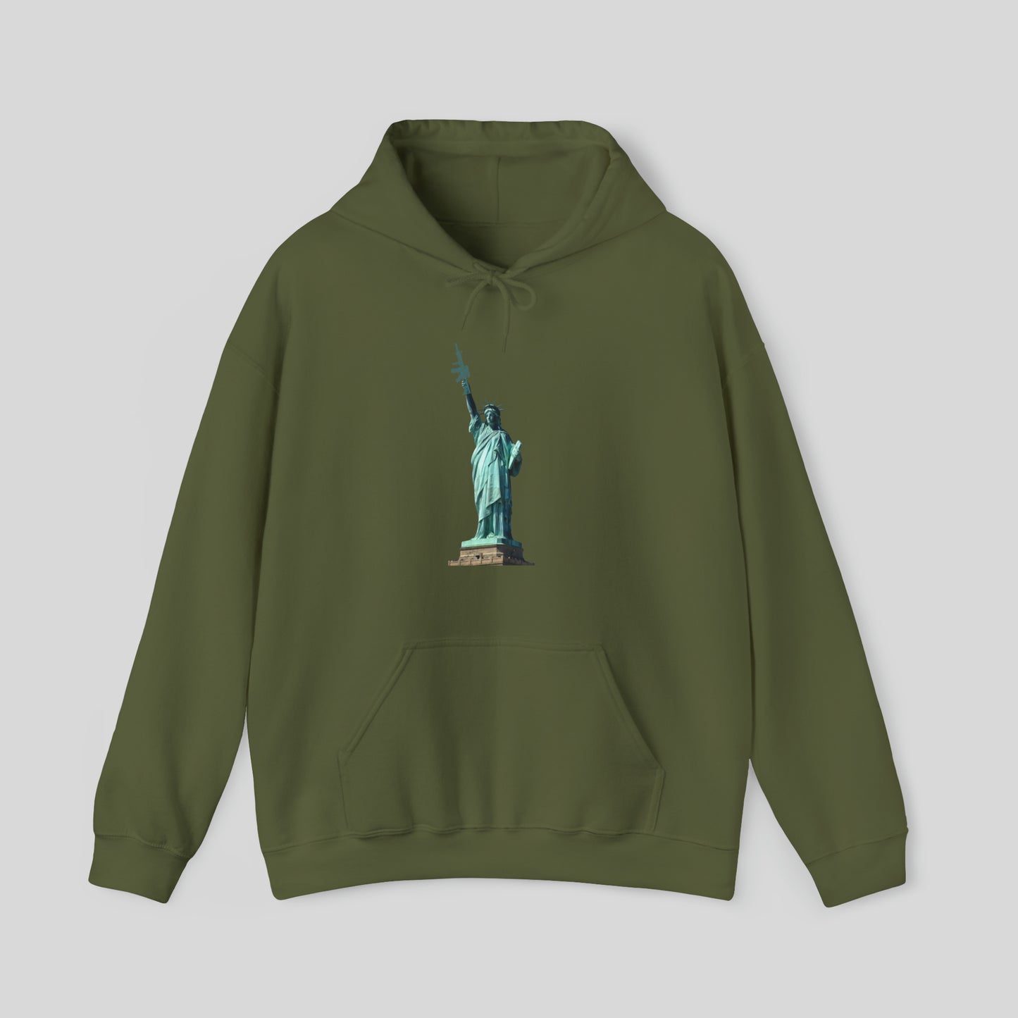 Protected Lady Liberty Unisex Hoodie Sweatshirt