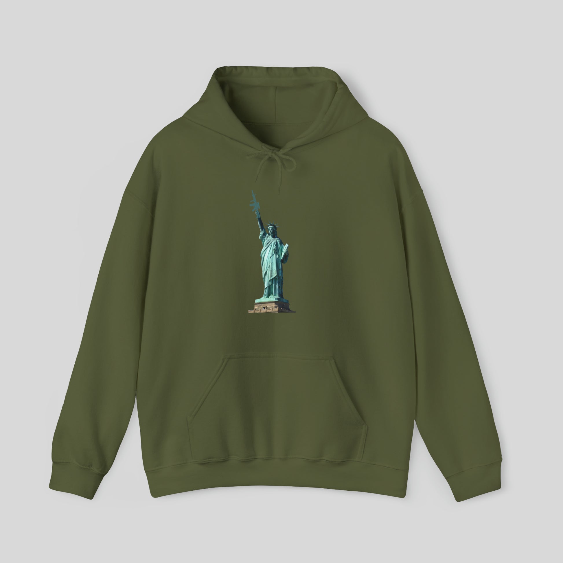 Protected Lady Liberty Unisex Hoodie Sweatshirt