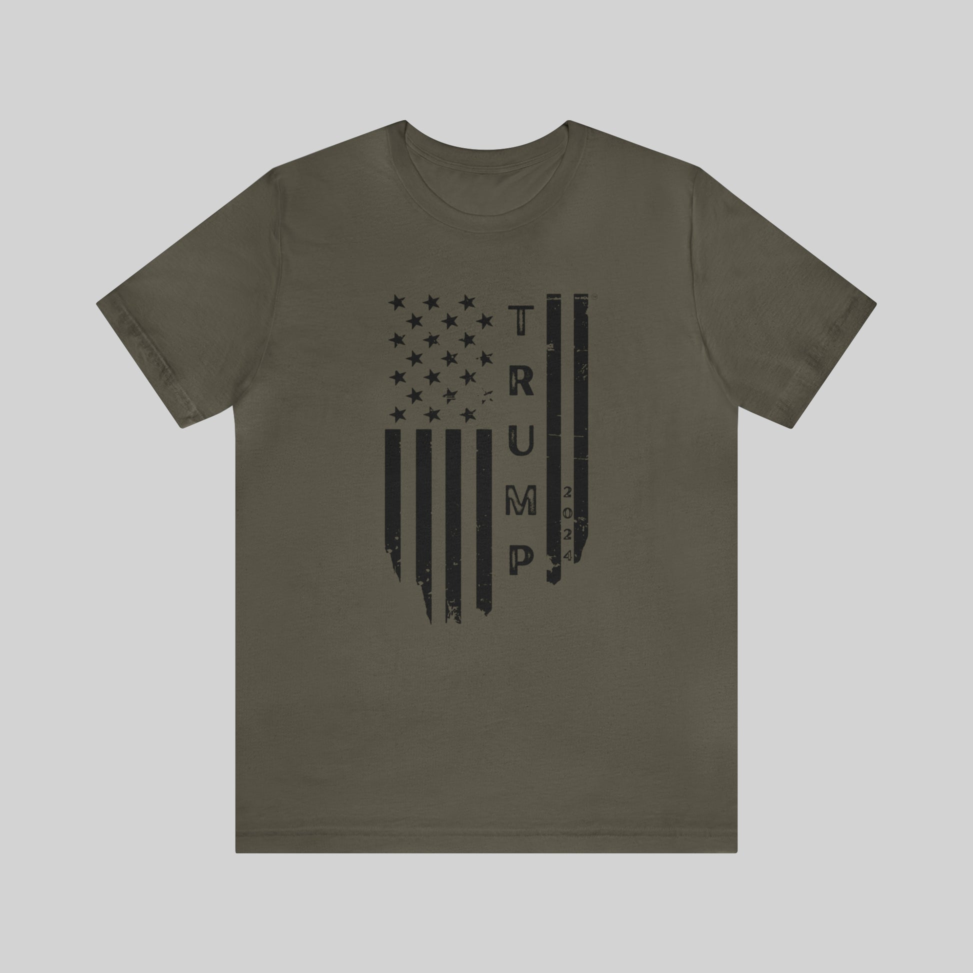 "American Flag Trump 2024" Unisex T-Shirt