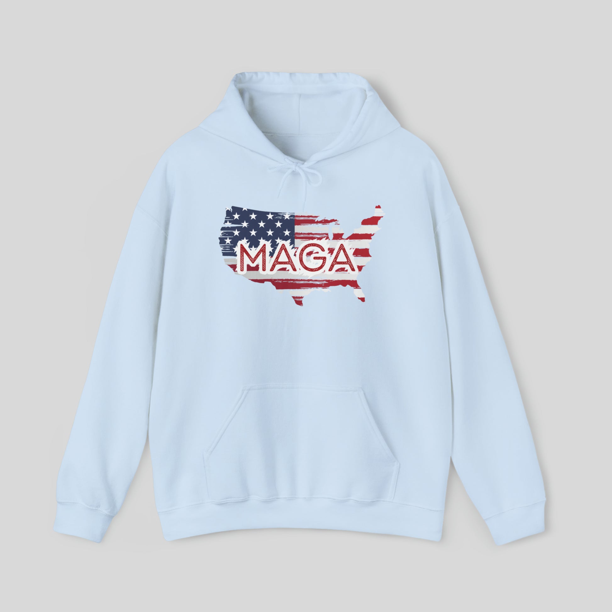 MAGA USA Map Unisex Hoodie Sweatshirt