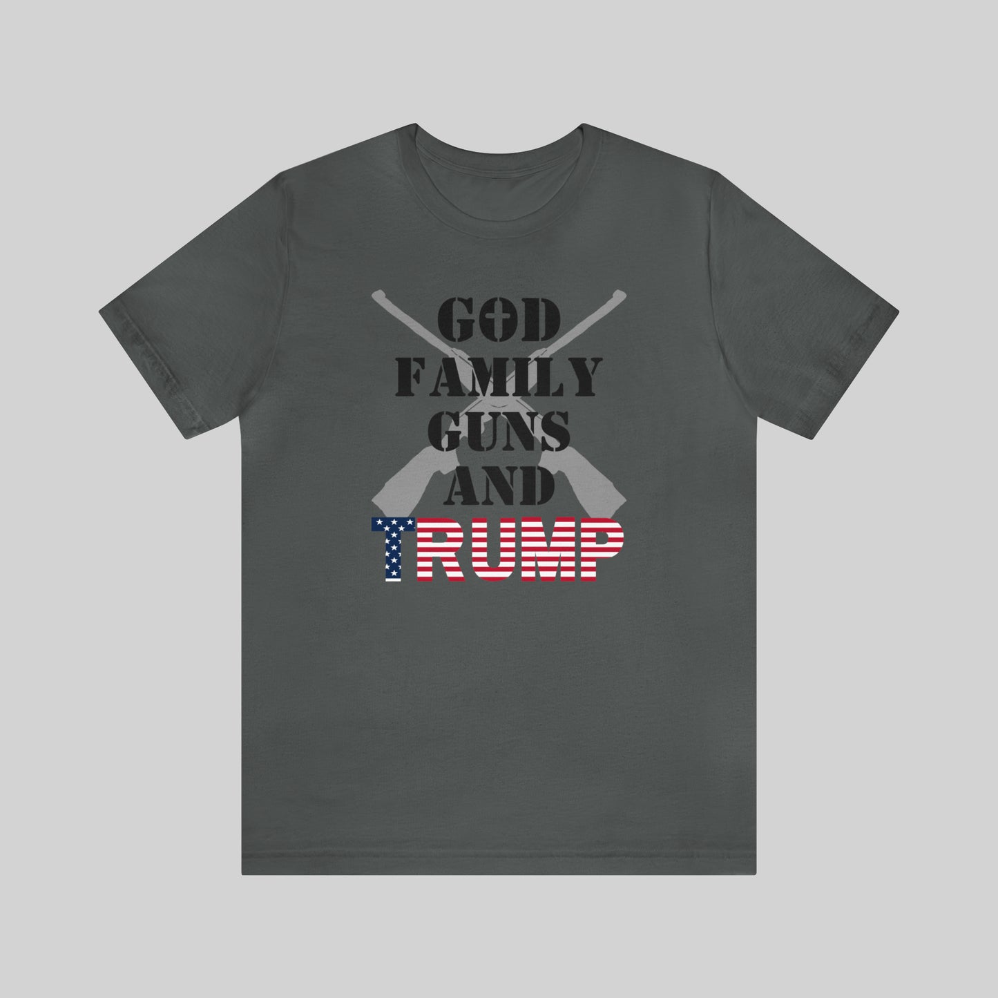 GOD, FAMILY, GUNS AND TRUMP Unisex T-Shirt