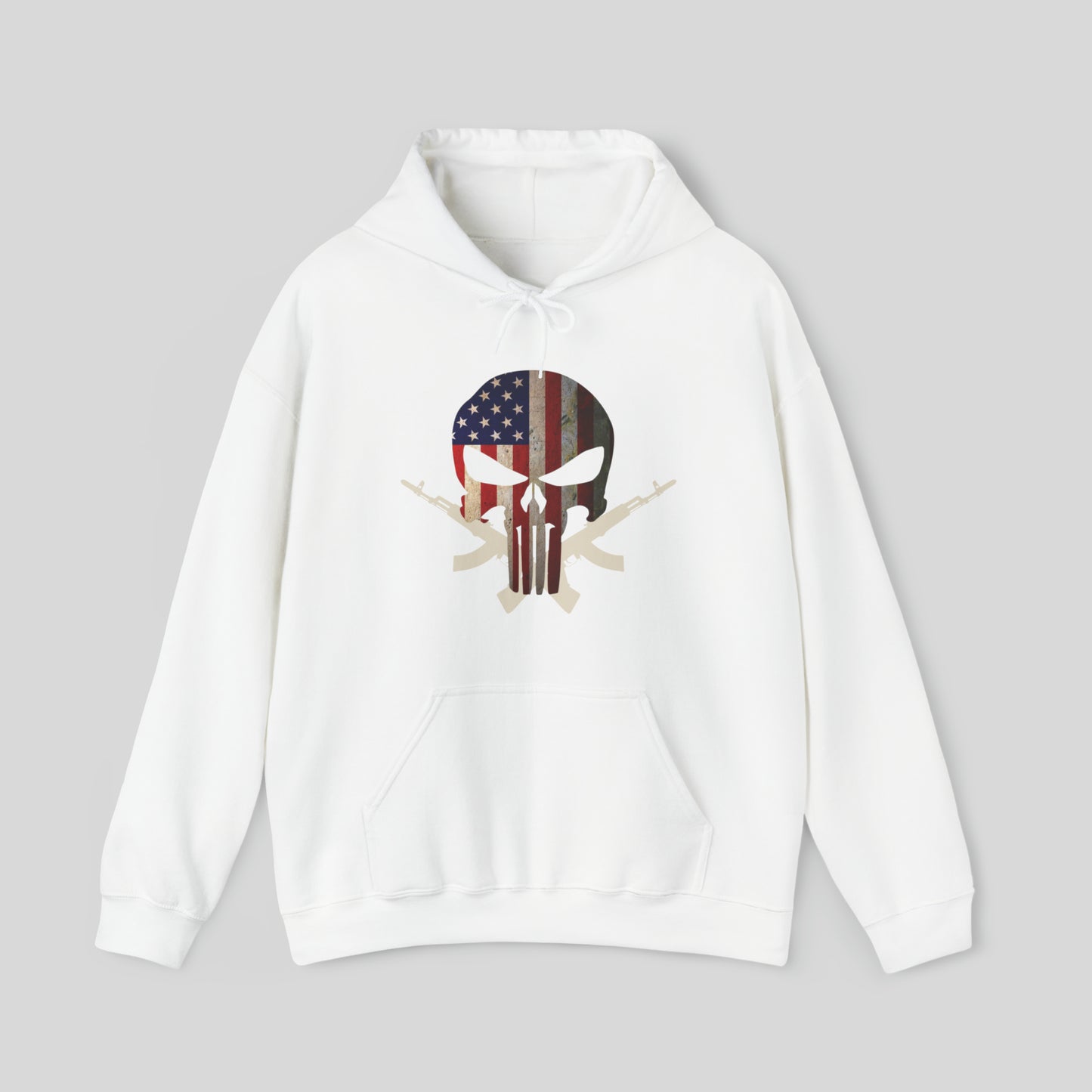 USA Punisher Skull Unisex Hoodie Sweatshirt