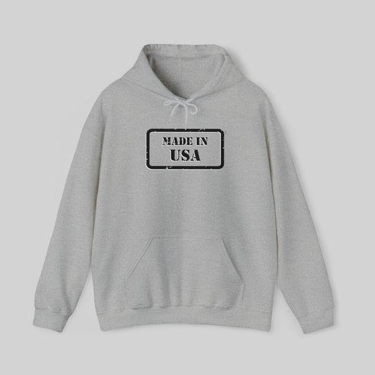 "Made In USA" Unisex Hoodie Sweatshirt