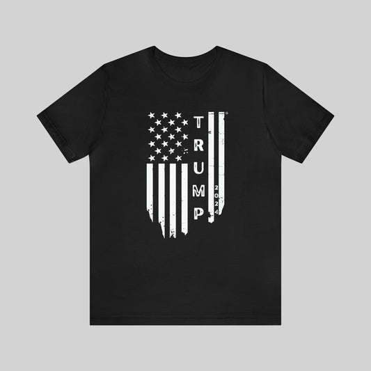 "American Flag Trump 2024" Unisex T-Shirt