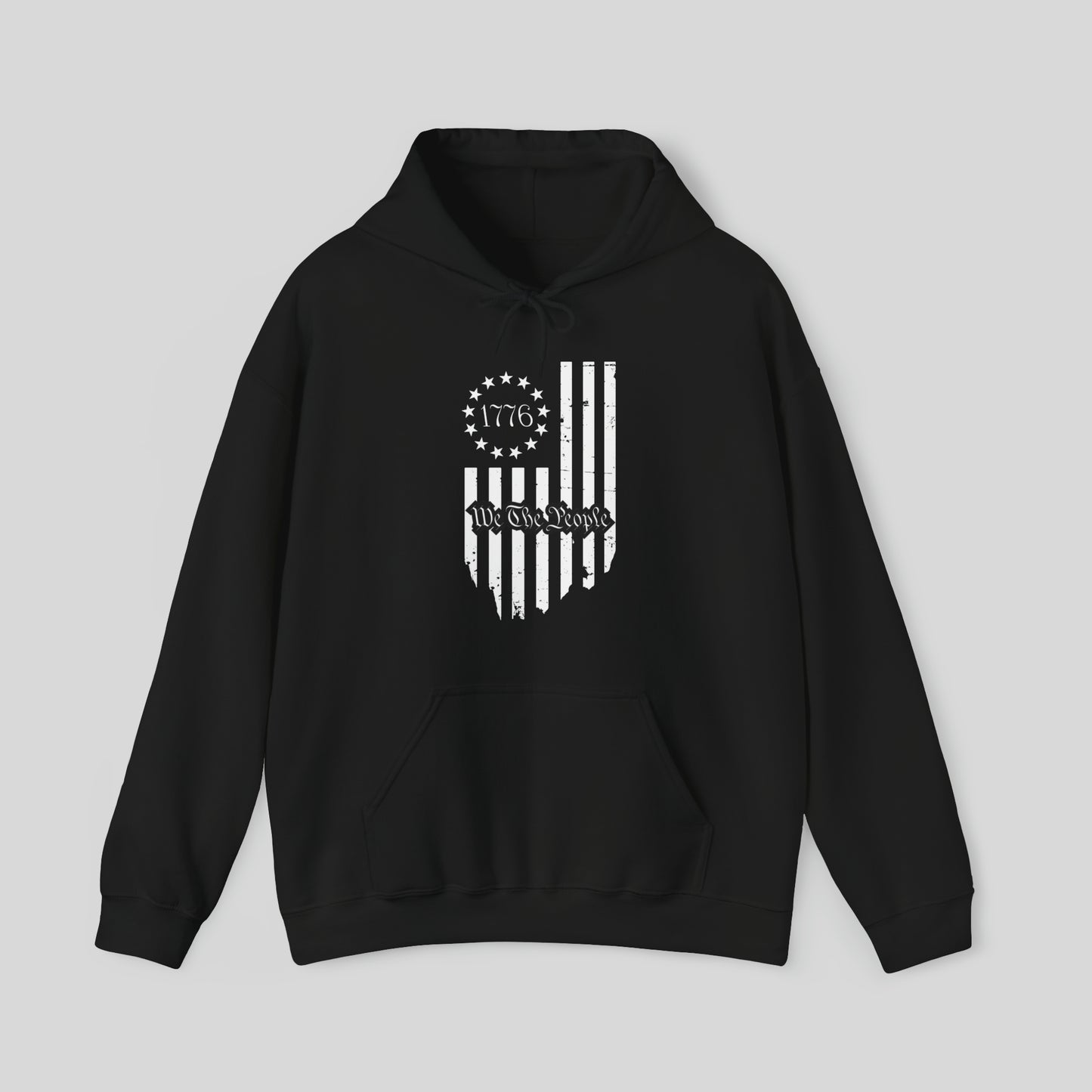 1776 We The People Flag Unisex Hoodie Sweatshirt