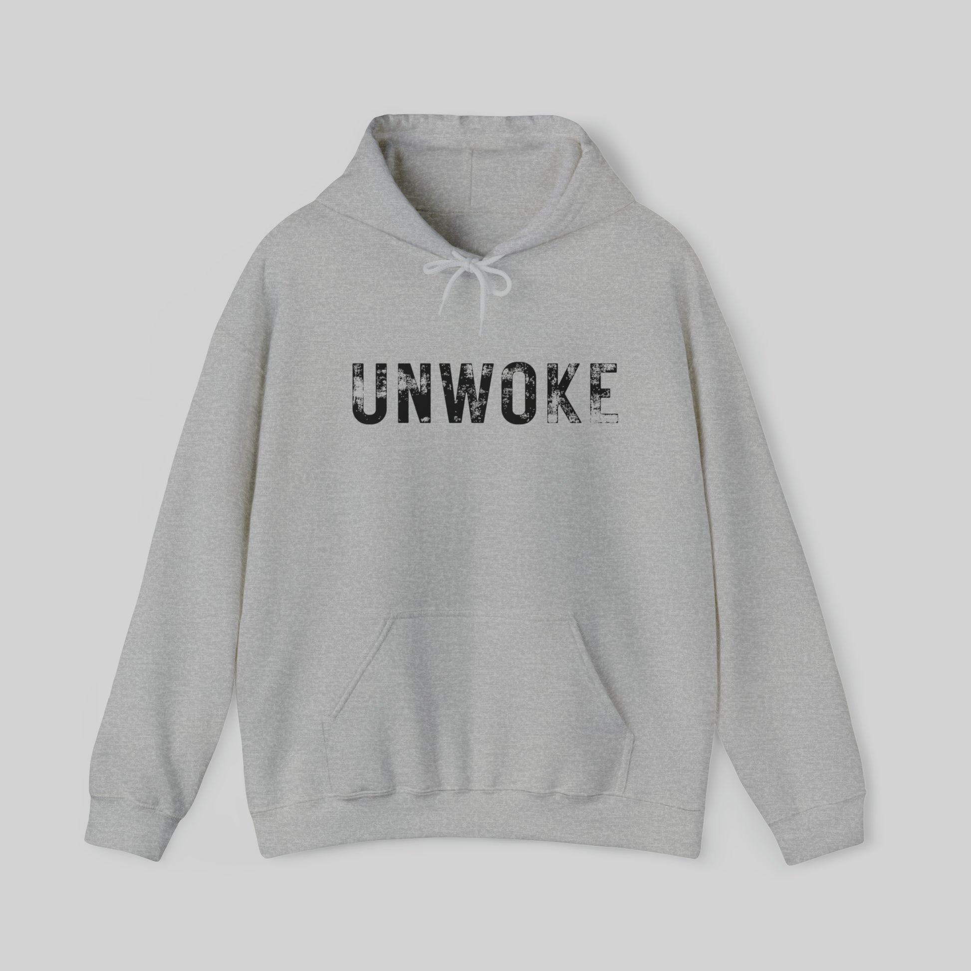 "UNWOKE" Unisex Hoodie Sweatshirt