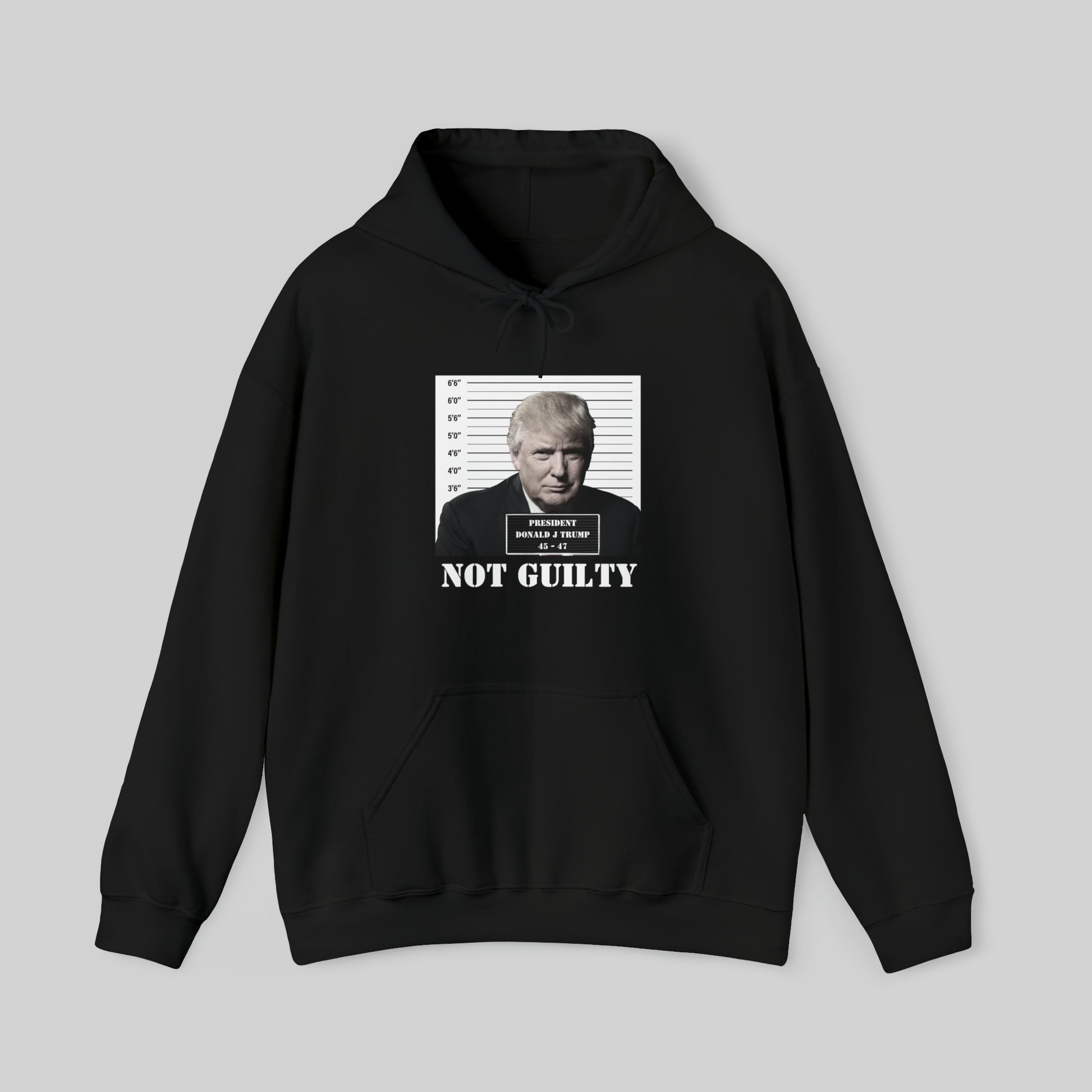 "TRUMP - NOT GUILTY" Unisex Hoodie Sweatshirt