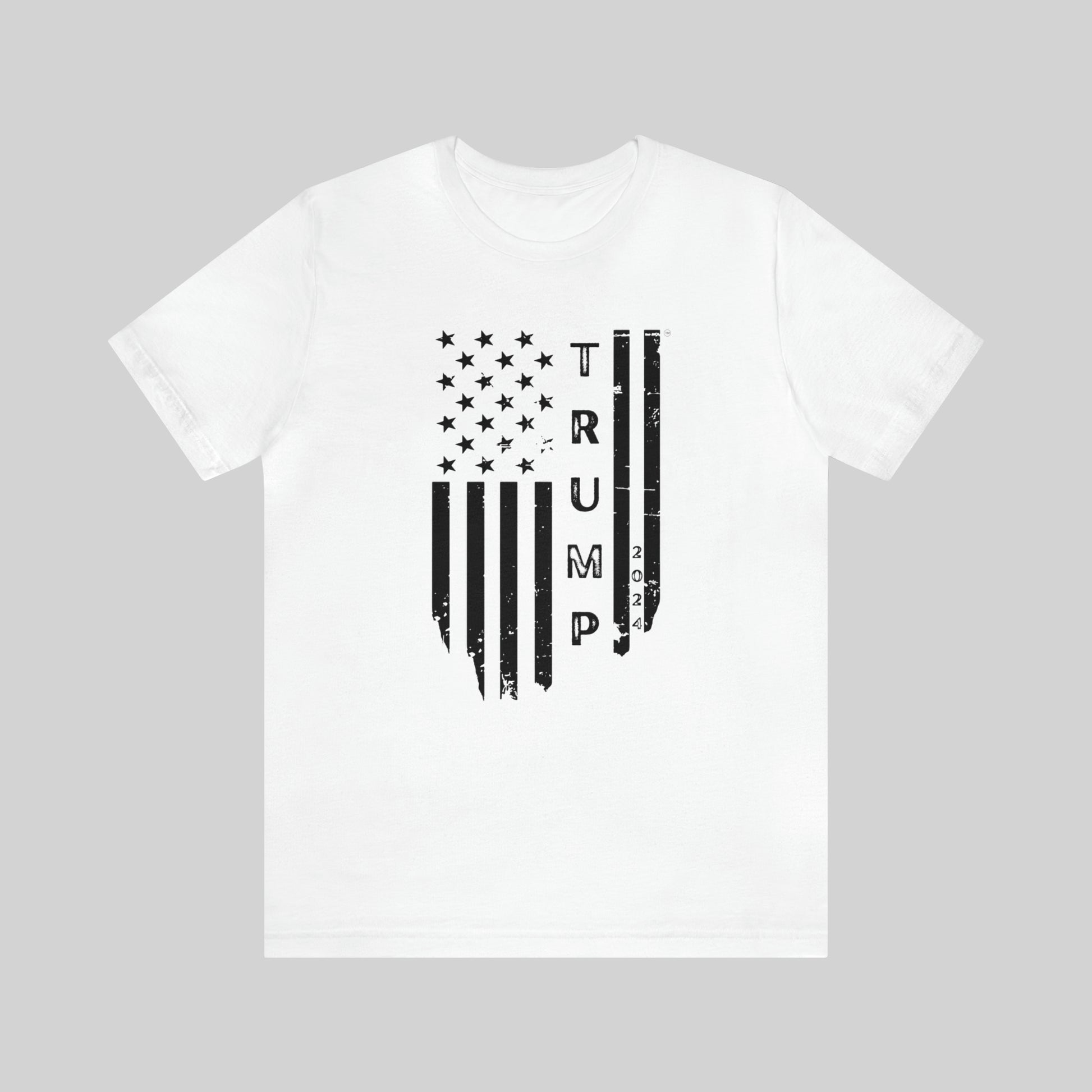 "American Flag Trump 2024" Unisex T-Shirt