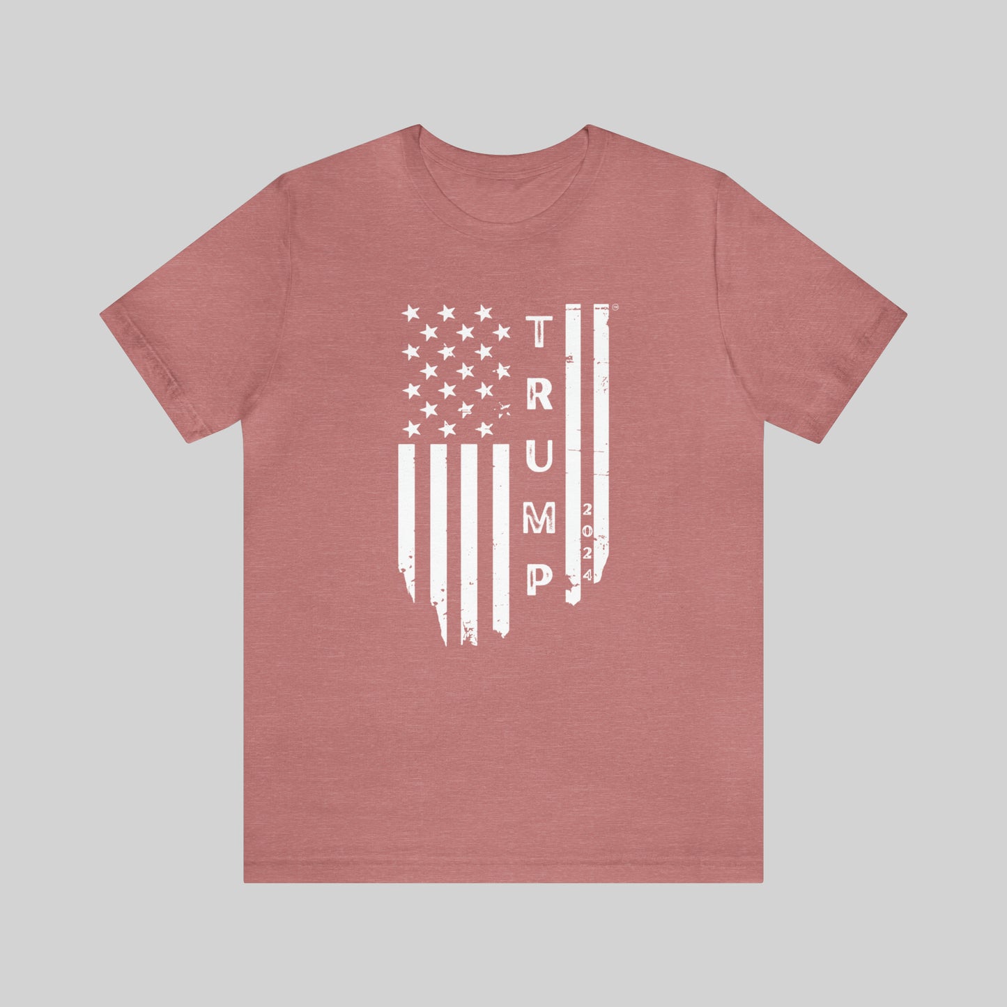 "American Flag Trump 2024" Unisex T-Shirt