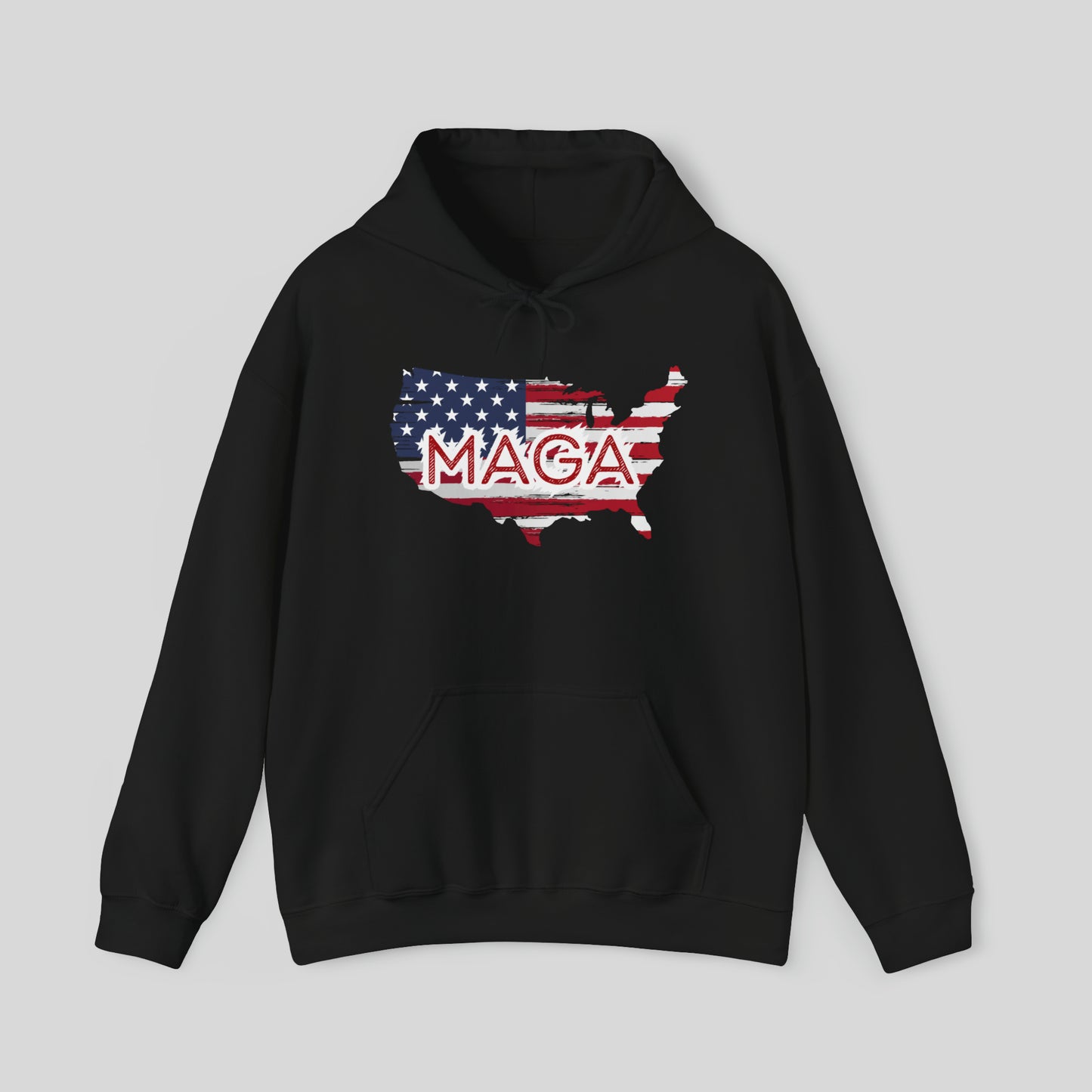 MAGA USA Map Unisex Hoodie Sweatshirt