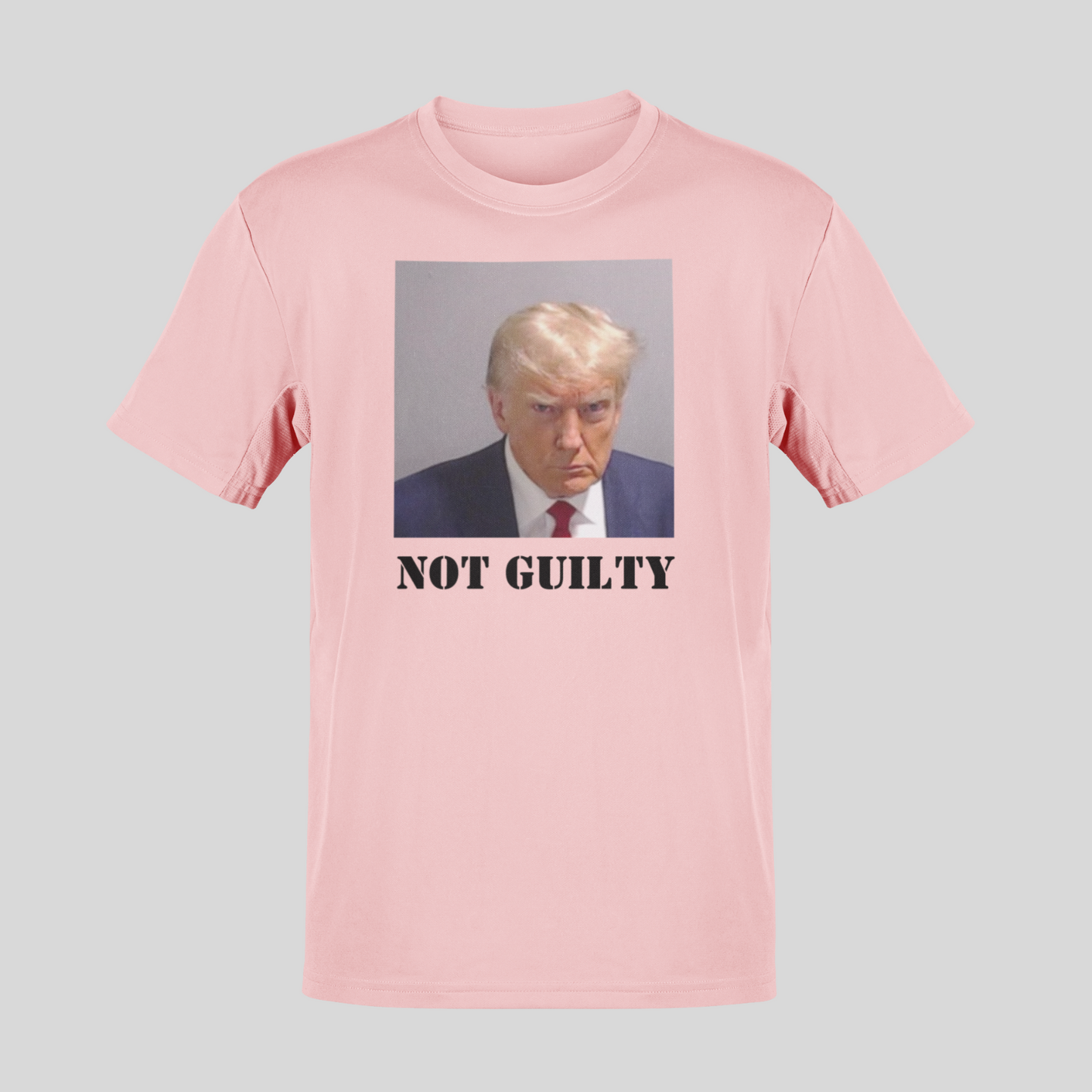 "Trump NOT GUILTY Mugshot" (In Color) UnisexT-Shirt