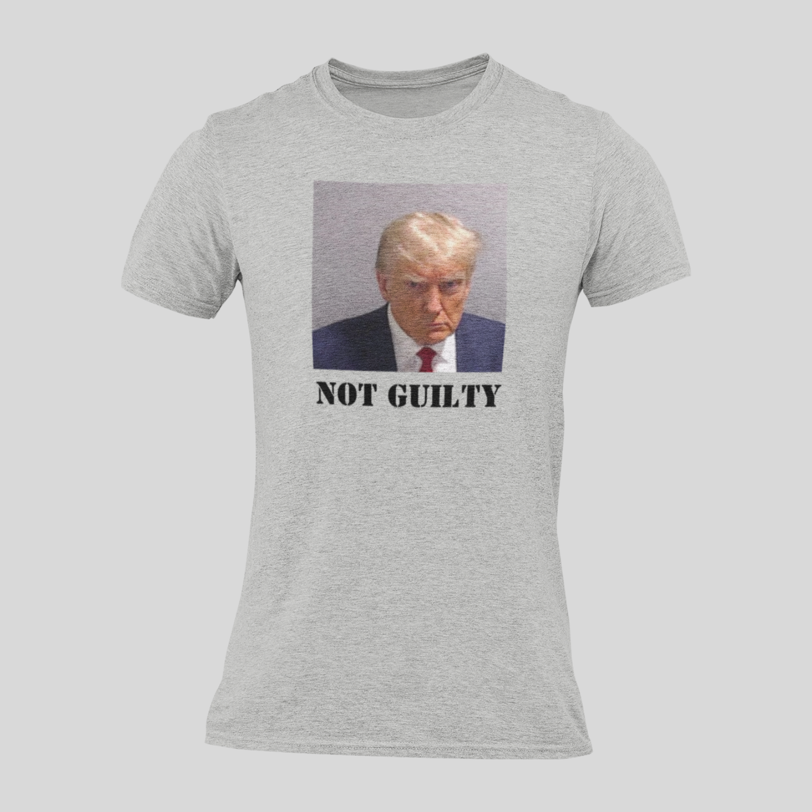 "Trump NOT GUILTY Mugshot" (In Color) UnisexT-Shirt