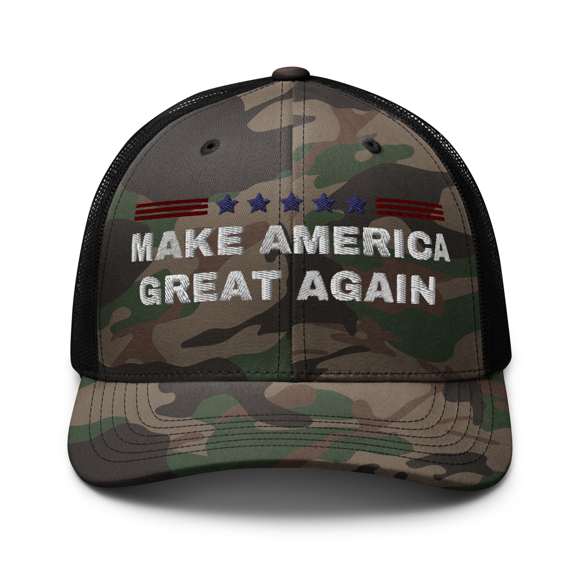 MAKE AMERICA GREAT AGAIN Camouflage Trucker Hat