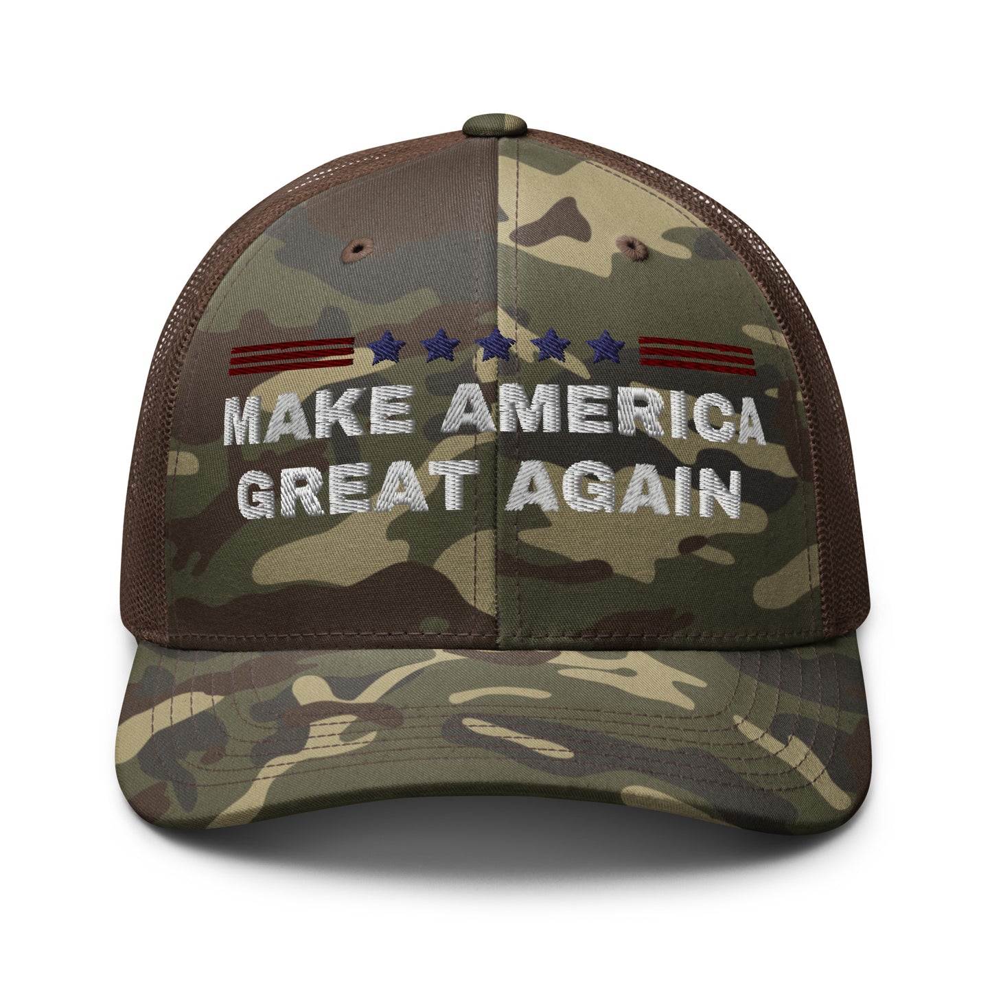 MAKE AMERICA GREAT AGAIN Camouflage Trucker Hat