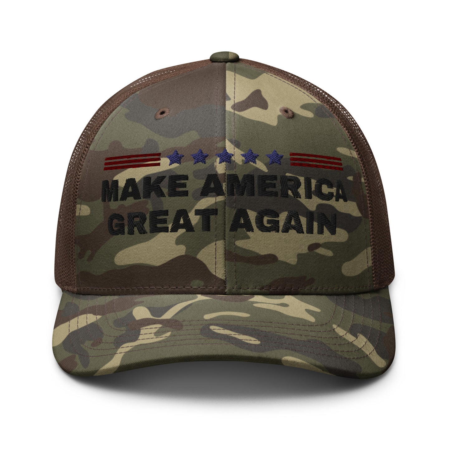 MAKE AMERICA GREAT AGAIN Camouflage Trucker Hat