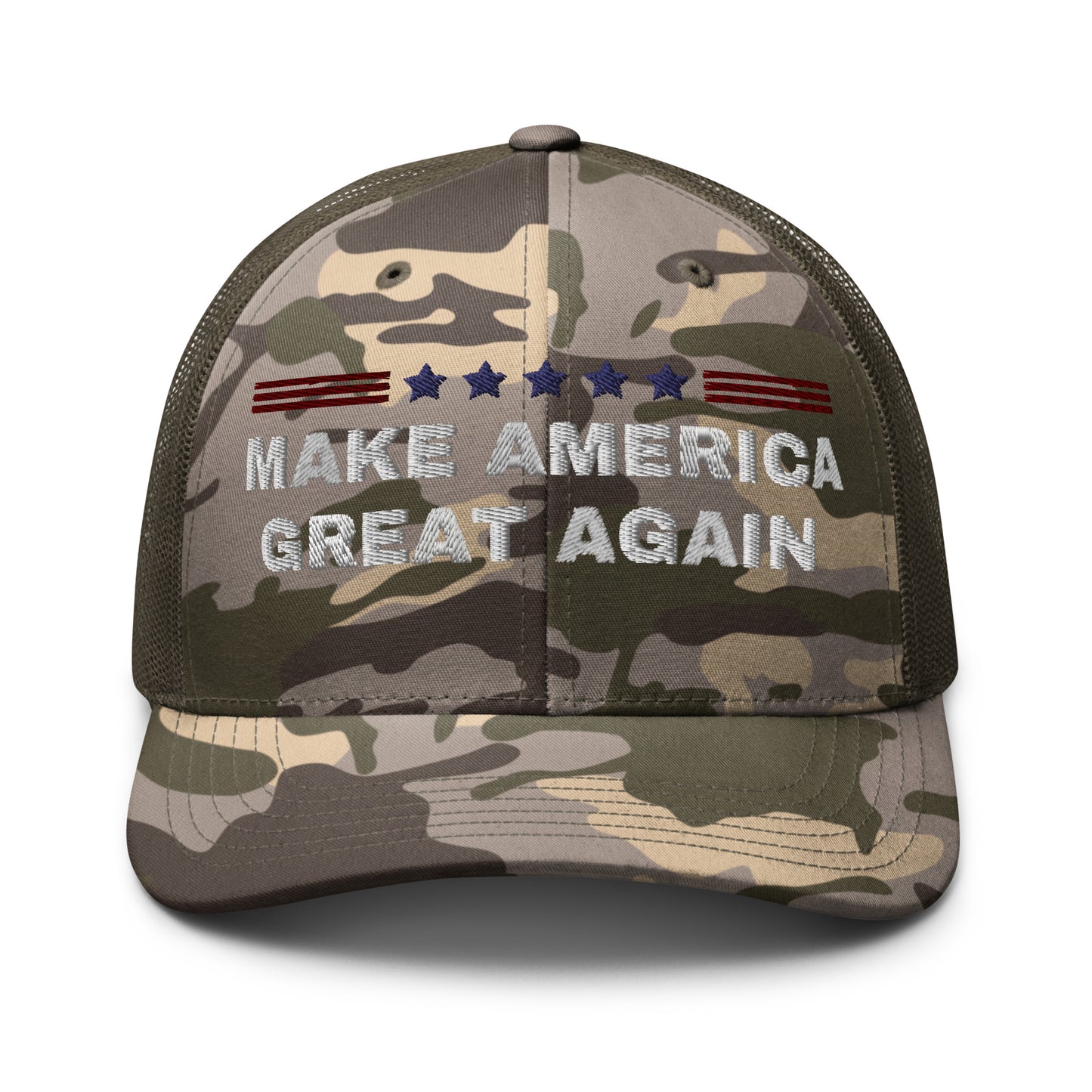 MAKE AMERICA GREAT AGAIN Camouflage Trucker Hat