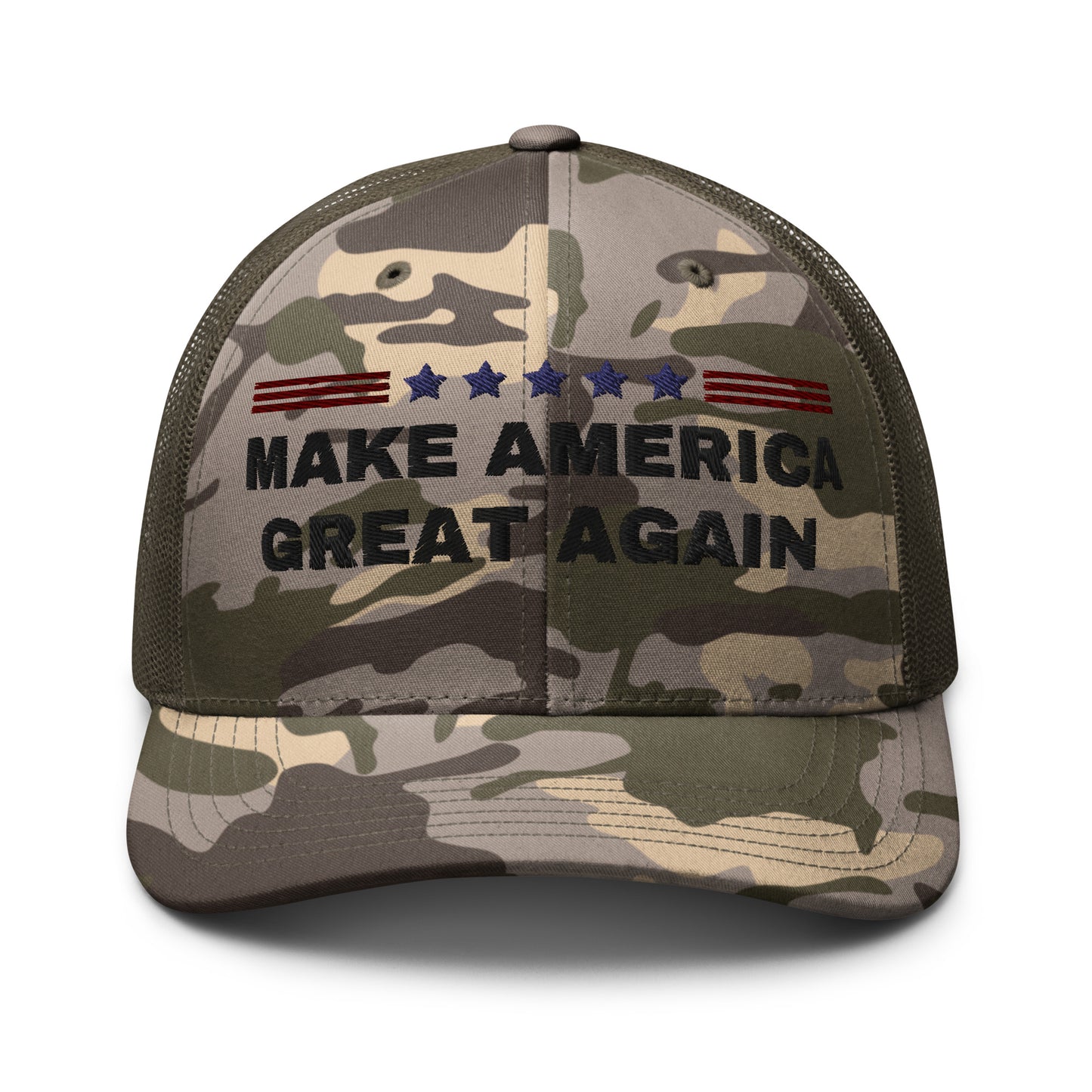 MAKE AMERICA GREAT AGAIN Camouflage Trucker Hat