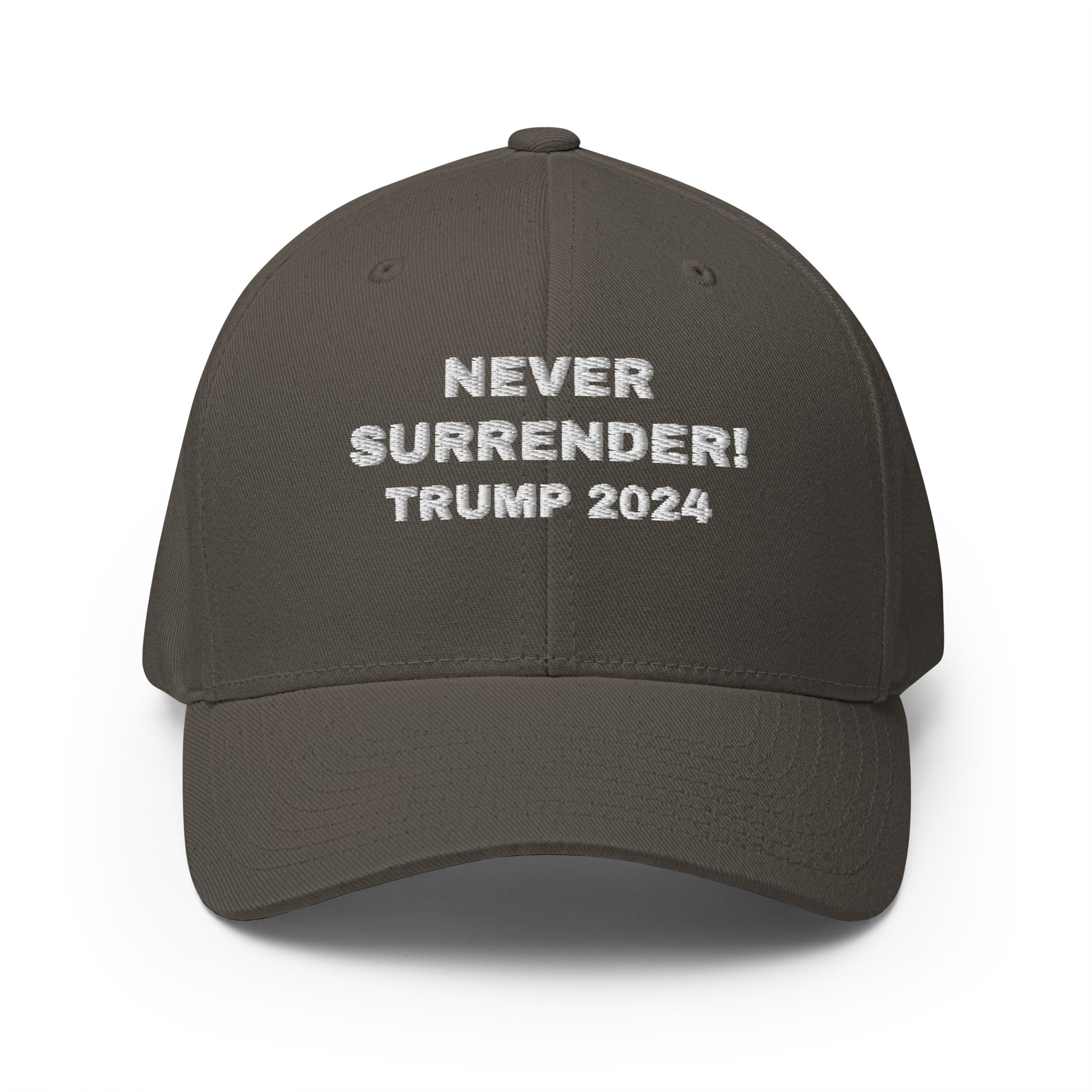 NEVER SURRENDER TRUMP 2024 FlexFit Hat