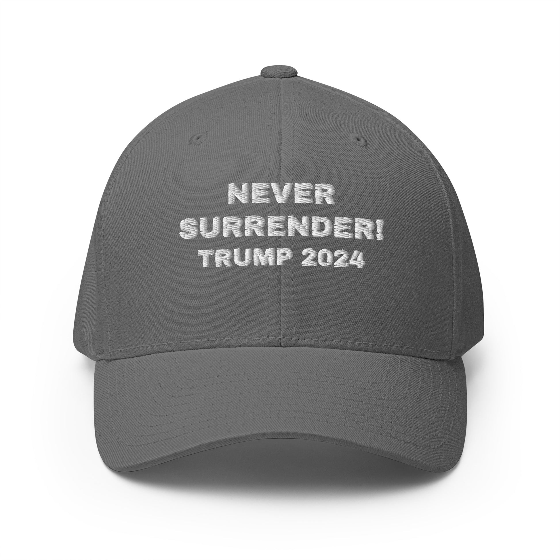 NEVER SURRENDER TRUMP 2024 FlexFit Hat