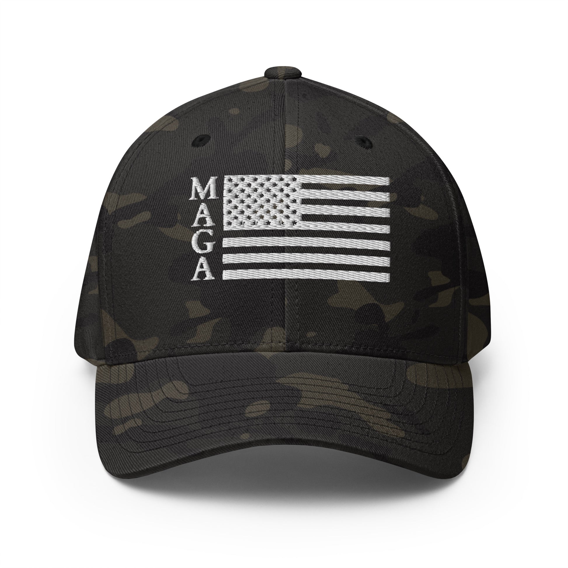 MAGA USA FLAG FlexFit Hat