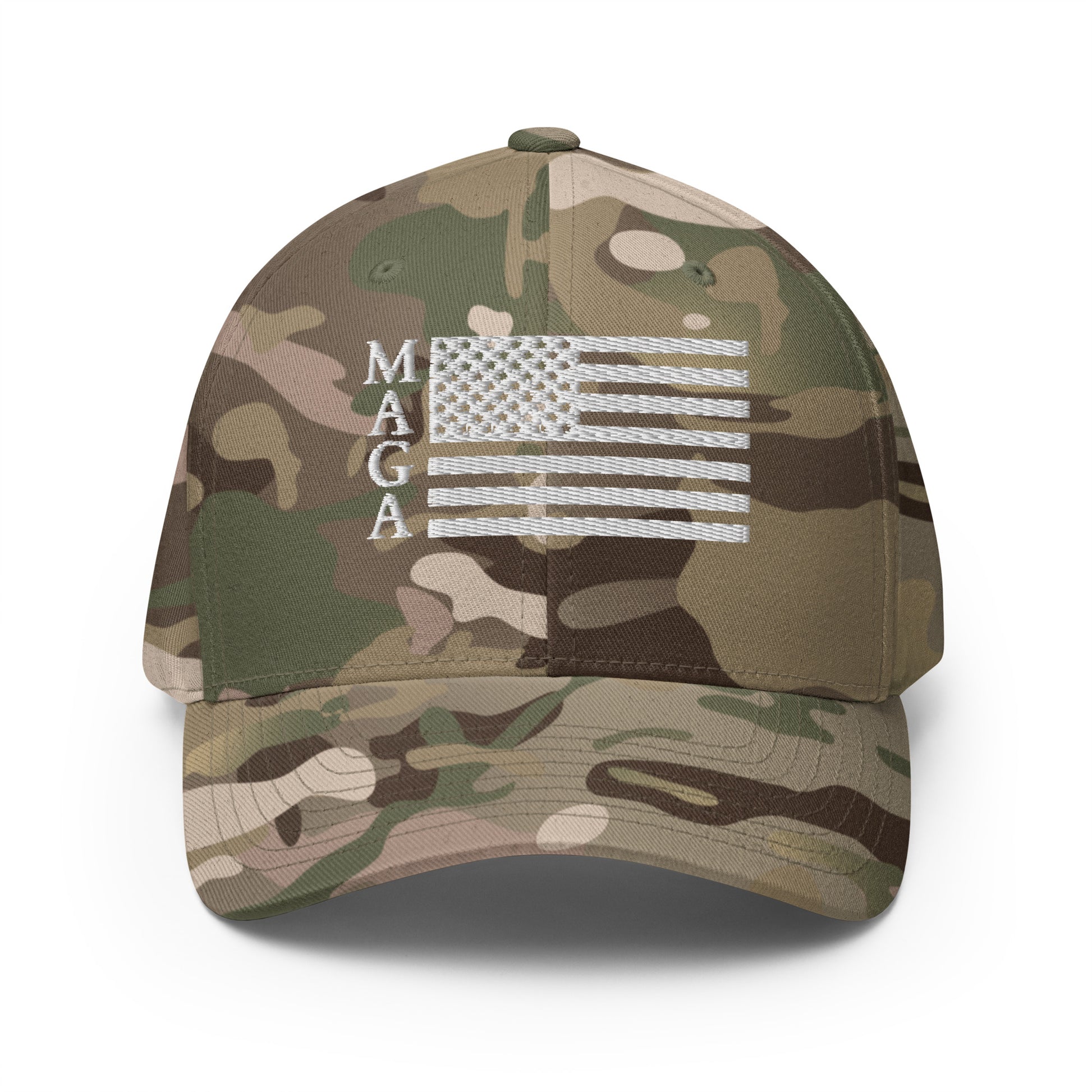 MAGA USA FLAG FlexFit Hat