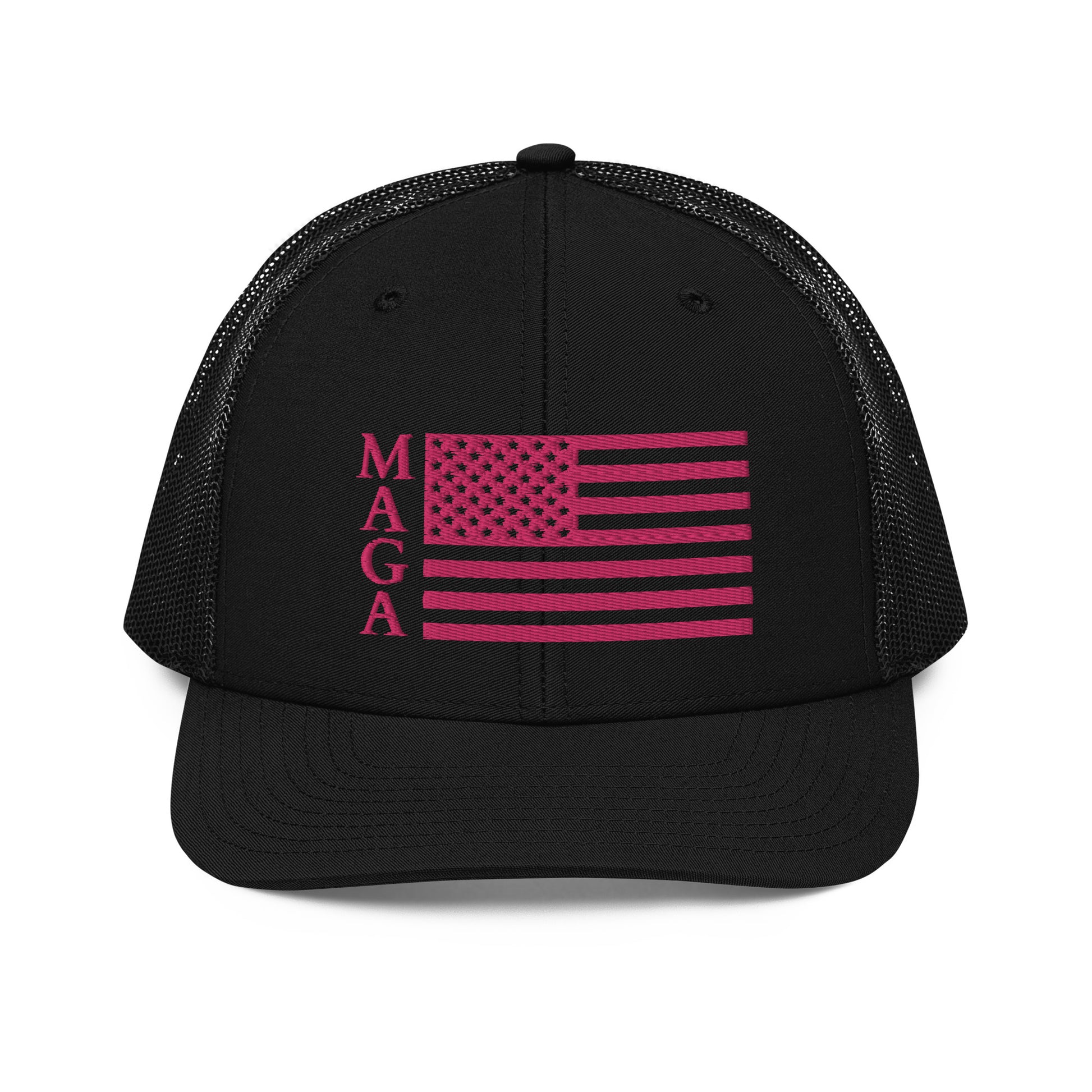 MAGA USA FLAG (In Pink) Trucker Hat