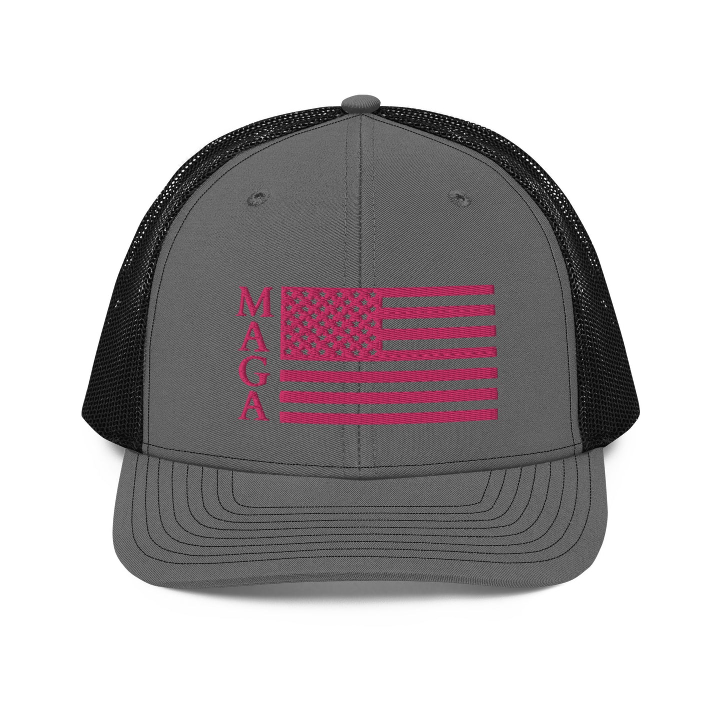 MAGA USA FLAG (In Pink) Trucker Hat